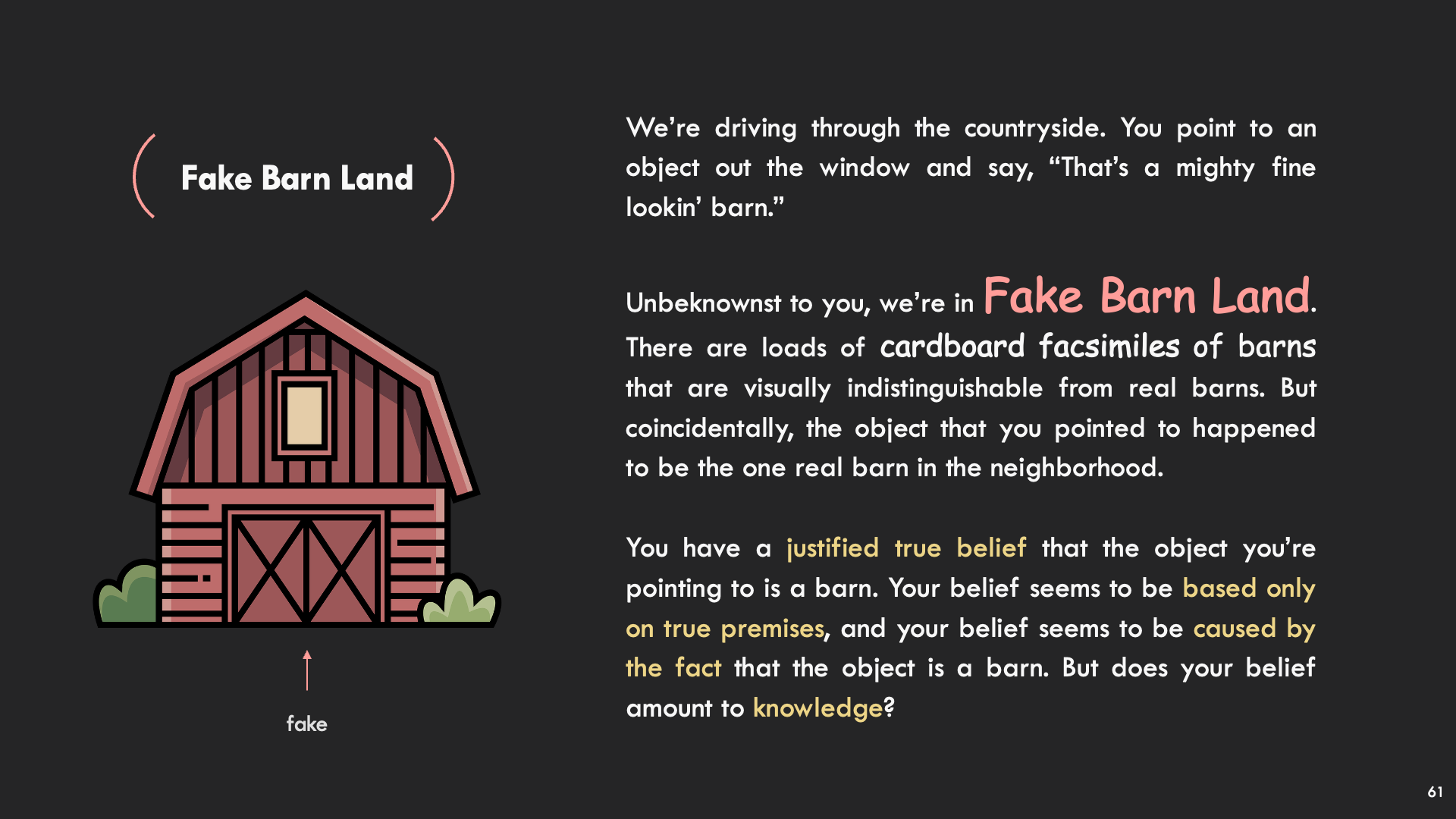 Fake Barn Land